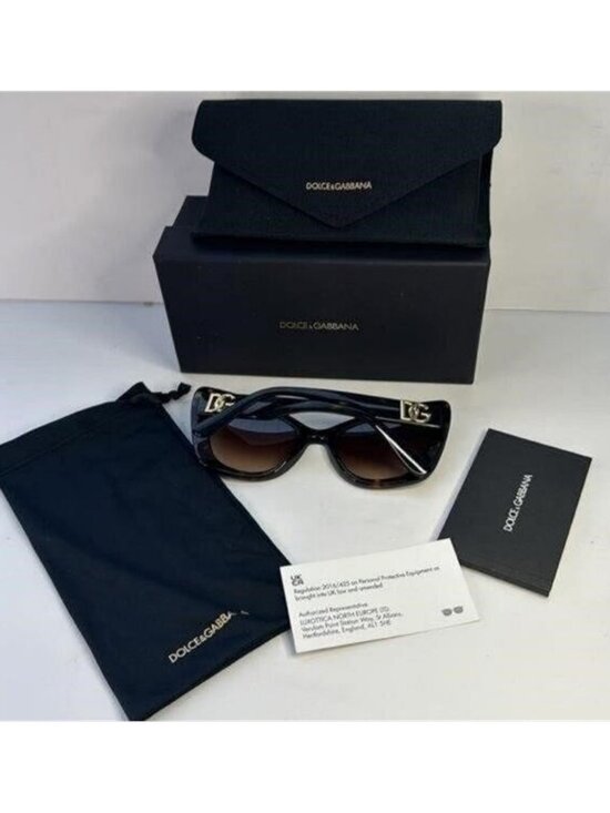 New Authentic Dolce & Gabbana DG 4405 502/13 tortoise Sunglasses , description : main image 4